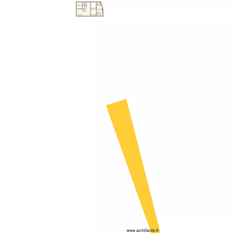 renovation. Plan de 5  et 134 m²