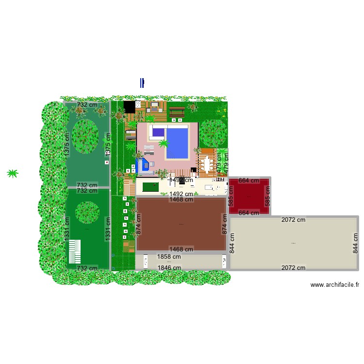 Extérieur mont Vernon 3 vol 33. Plan de 8 pièces et 637 m2