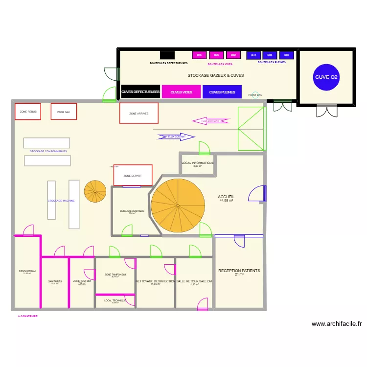 PLAN ARS EXT. Plan de 