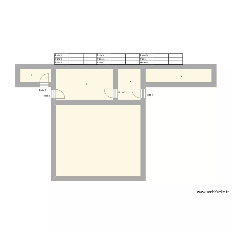 anexes. Plan de 5  et 31 m²