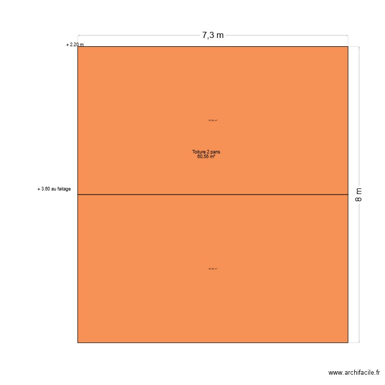 Toiture abri voiture. Plan de 0 pièce et 0 m2