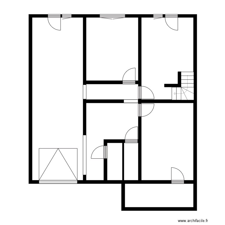 CONRARD. Plan de 24 pièces et 302 m2