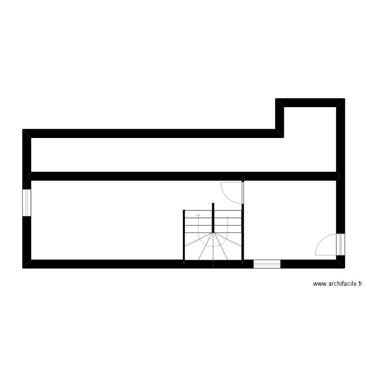 SAROUL. Plan de 25 pièces et 218 m2
