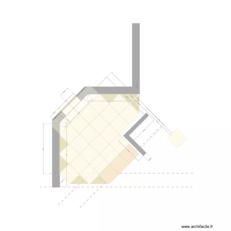 Entr&eacute;e. Plan de 