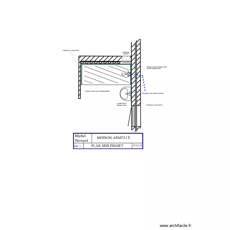 MOISON PLAN PROJET. Plan de MOISON PLAN PROJET. Plan de
