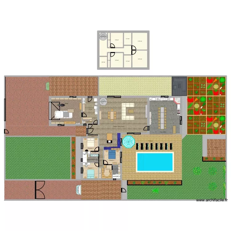 Bruno 3. Plan de 13 Pièces et 324 m² Bruno 3. Plan de 13 Pièces et 324 m²
