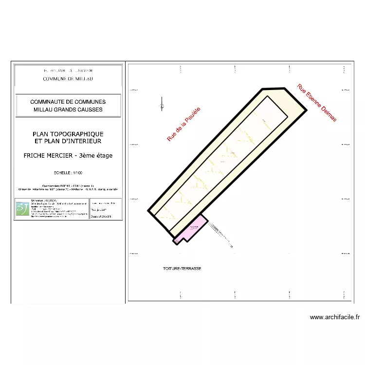 FRICHE MERCIER R+3 V2. Plan de 