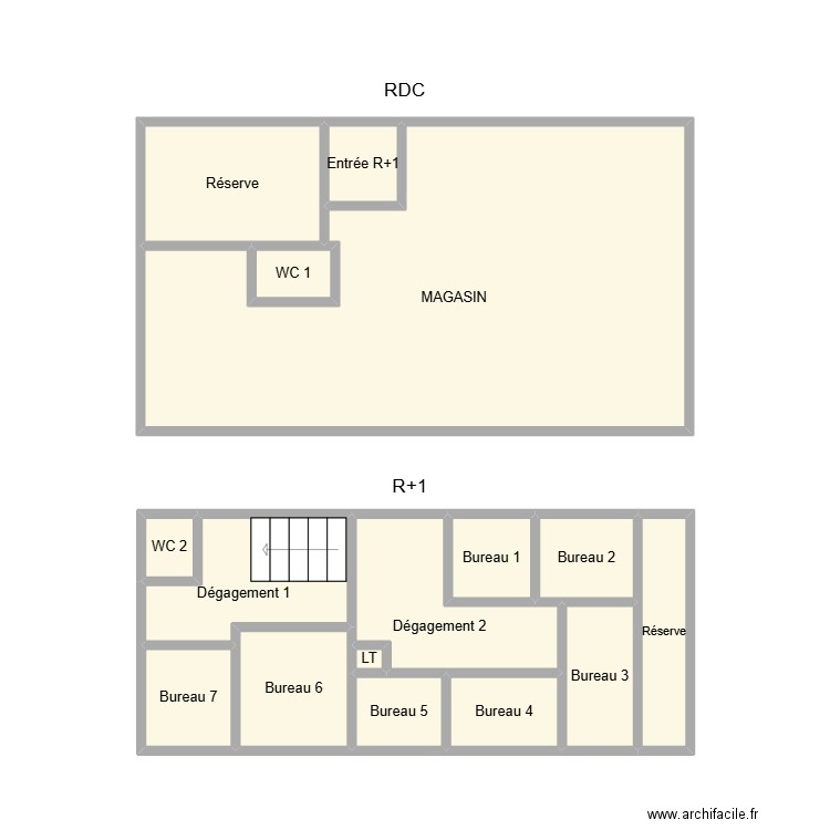 2509 SCI OREGON DAPP. Plan de 16 pièces et 43 m2