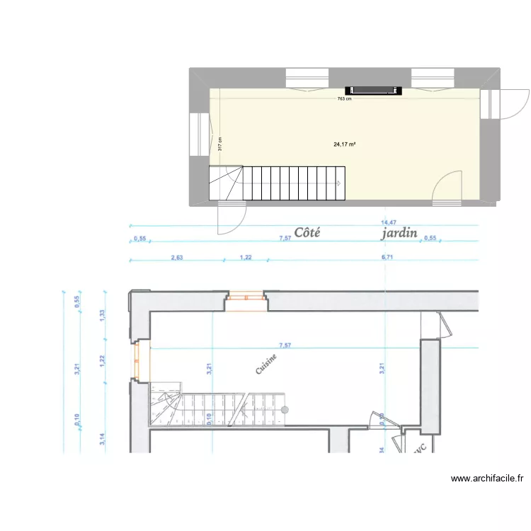 Cuisine Druyes base. Plan de Cuisine Druyes base. Plan de