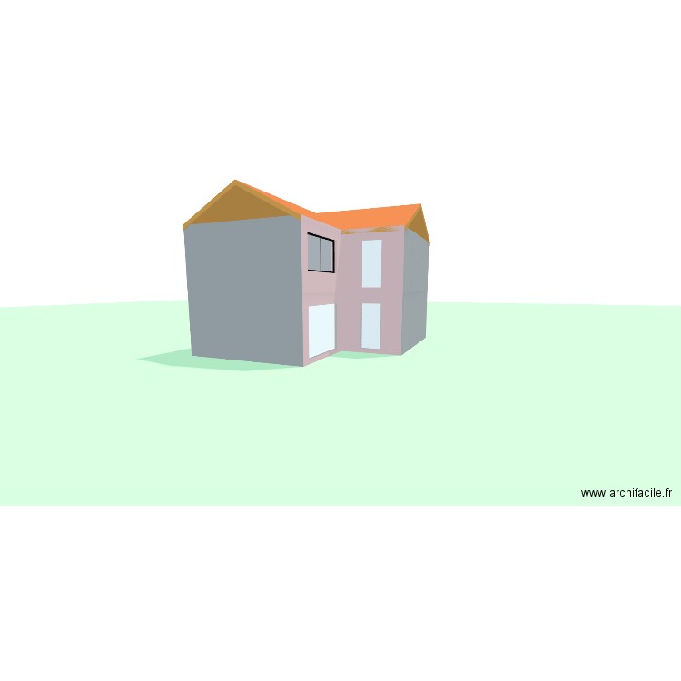 VILLA. Plan de 12 pièces et 119 m2