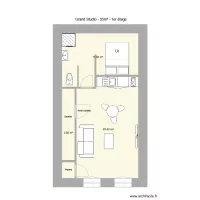 Plan 1er &eacute;tage - Perpi - dagobert