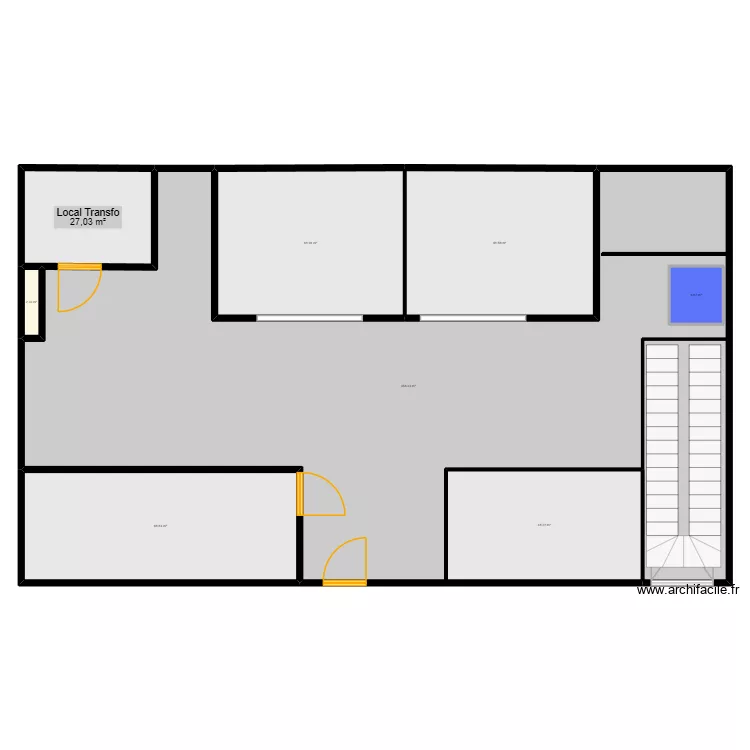 sous. Plan de 8  et 638 m²