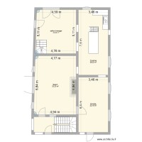 Fleury Maison 1 rez de chaussée existant