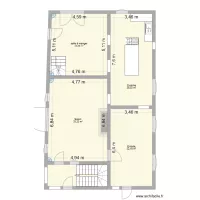 Fleury Maison 1 rez de chauss&eacute;e existant