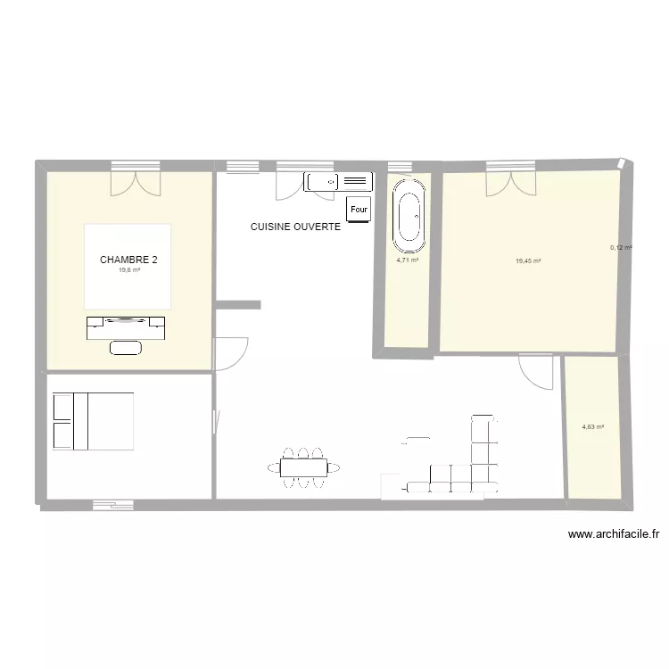 maison - 14m x 8m 1 etage" . Plan de maison - 14m x 8m 1 etage" . Plan de