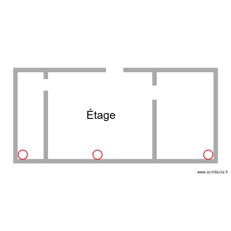 Étage Acciauto. Plan de 0 pièce et 0 m2