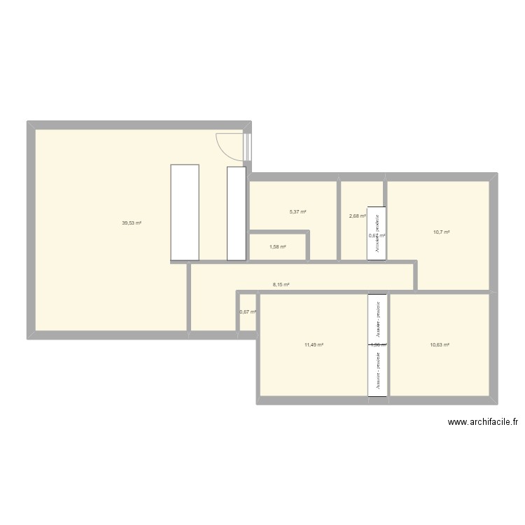 cazals v1. Plan de 0 pièce et 0 m2