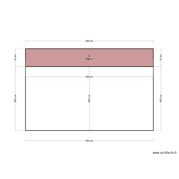 Facade latérale extérieure. Plan de 0 pièce et 0 m2