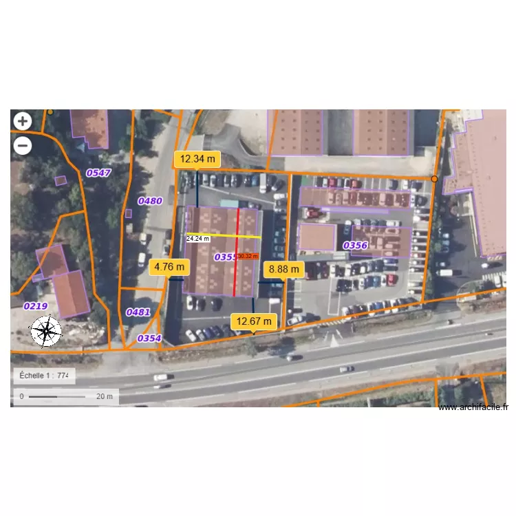 MASSE COTE DPC02. Plan de MASSE COTE DPC02. Plan de