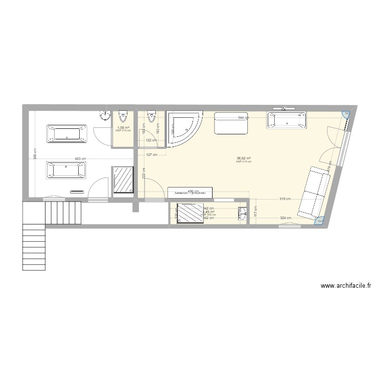 Mezzanine Vichy-2005. Plan de 0 pièce et 0 m2