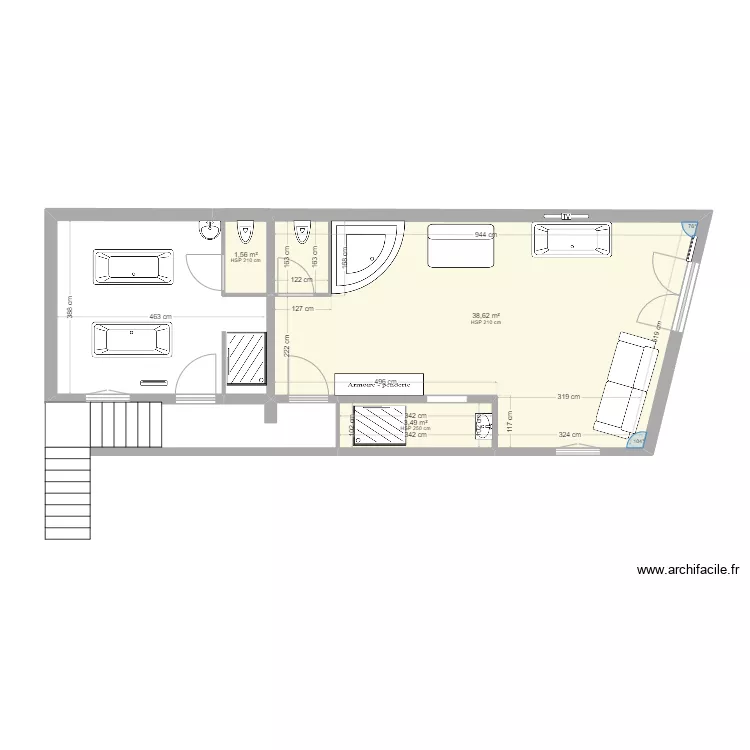 Mezzanine Vichy-2005. Plan de Mezzanine Vichy-2005. Plan de