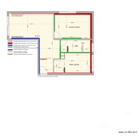 CHATEL - PLAN D'AMENAGEMENT AVEC COTES