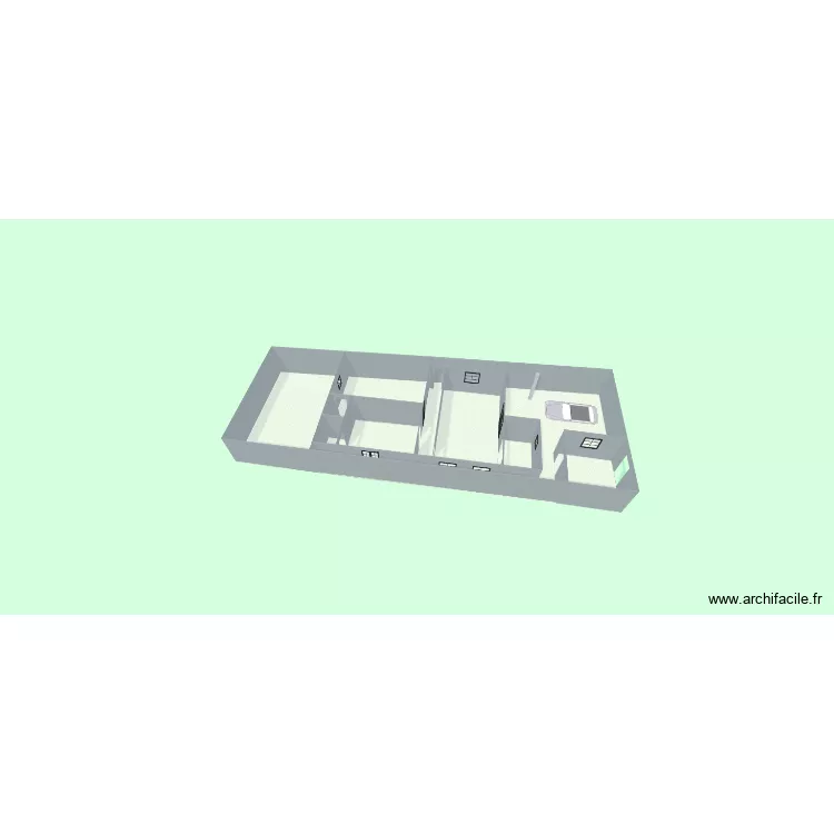 PLAN DE MAISON. Plan de 10  et 187 m²