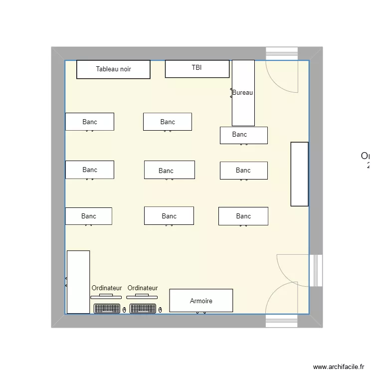 Alexandre Breugelmanns. Plan de 