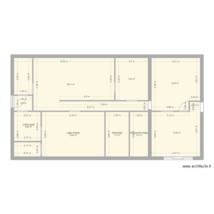 BASE SUR MESURE 2504170852. Plan de 9 pièces et 119 m2