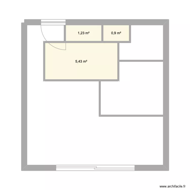 Cabourg nouveau. Plan de 3 Pièces et 8 m² Cabourg nouveau. Plan de 3 Pièces et 8 m²