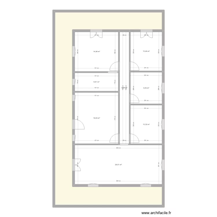 PROJET ST JOSEPH RDC. Plan de 