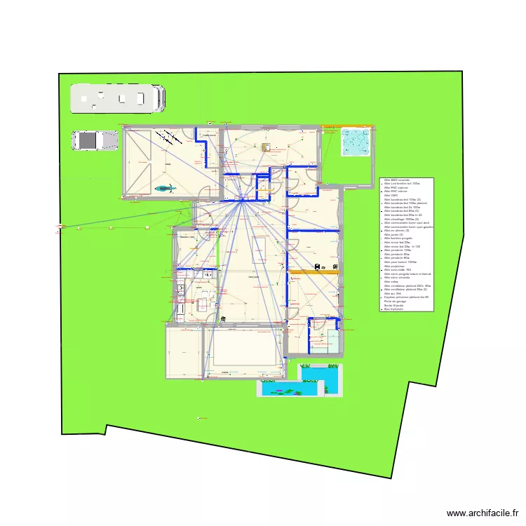 Projet Marlenheim mesur&eacute; 04/04/2026. Plan de 21  et 509 m²