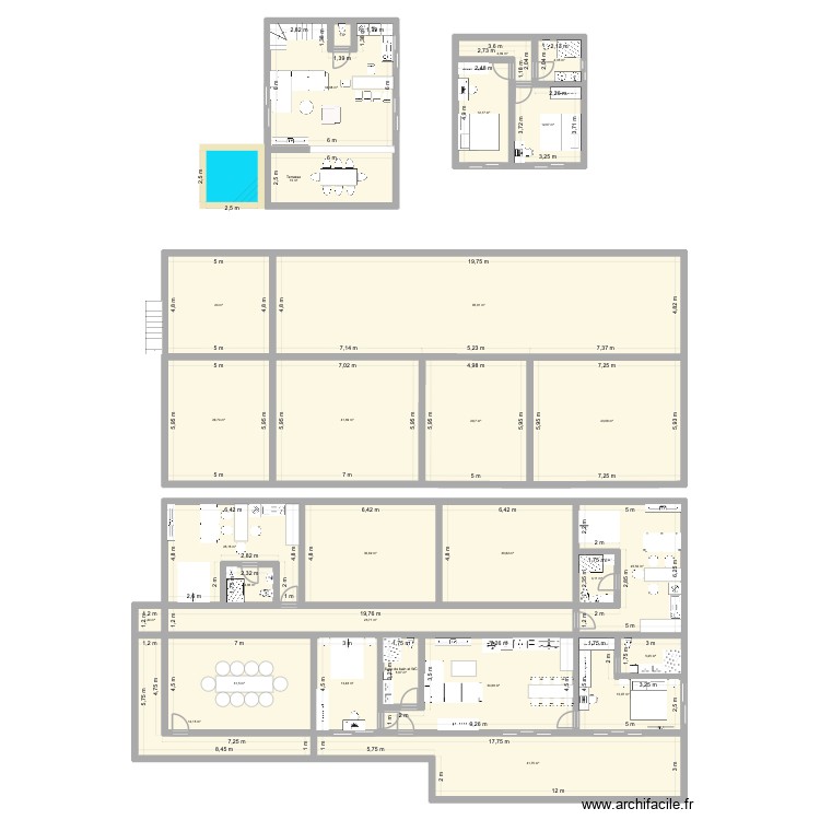 moorea complet. Plan de 0 pièce et 0 m2