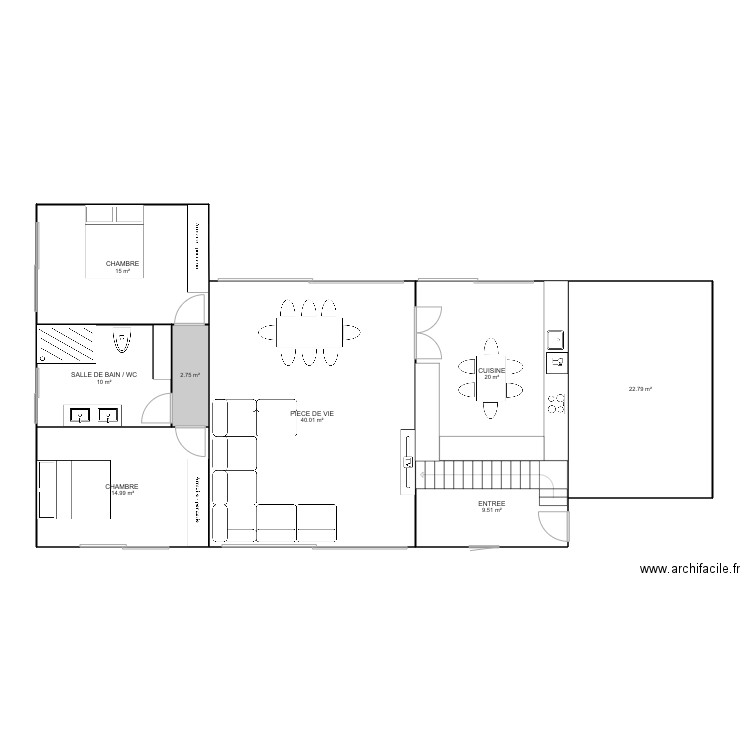 ARCONNAY. Plan de 0 pièce et 0 m2