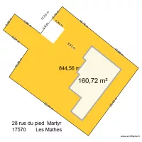 terrain et maison avec cabane 19.50 m&sup2;