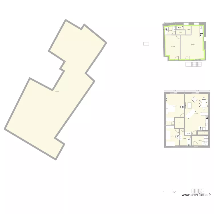 OURY Saint Jean de Sauves 2. Plan de 