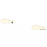 Plan de fa&ccedil;ade ouest