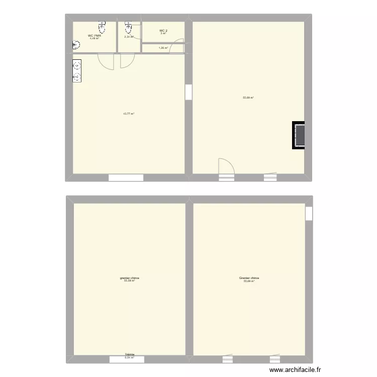 Chez Momo 6. Plan de 