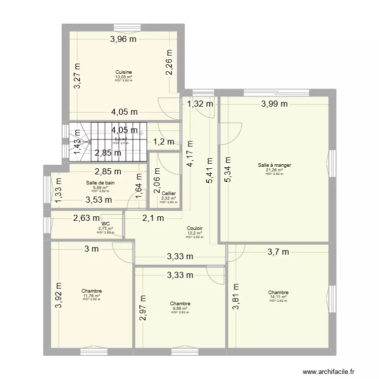 ETA ORTYL/DUPRAT. Plan de 