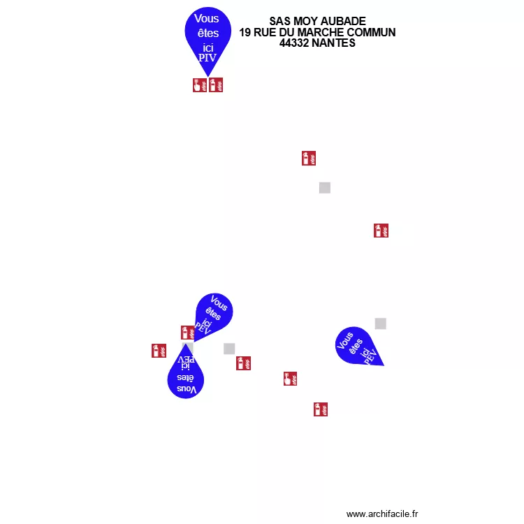 SAS MOY AUBADE NANTES. Plan de SAS MOY AUBADE NANTES. Plan de