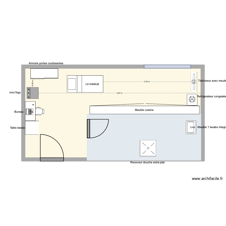 studioRiga. Plan de 0 pièce et 0 m2