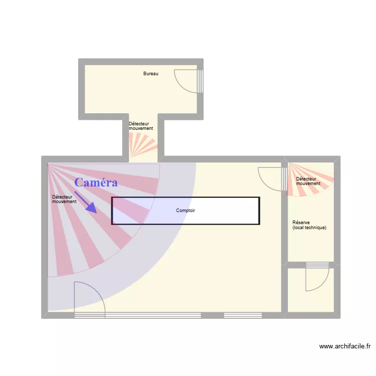 BIRMANN (Librairie Orp). Plan de 