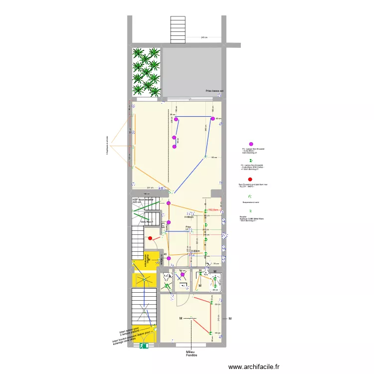 Banning 83 Bel &eacute;tage Elec - Mod&egrave;les luminaires -. Plan de 0 pièce et 0 m2