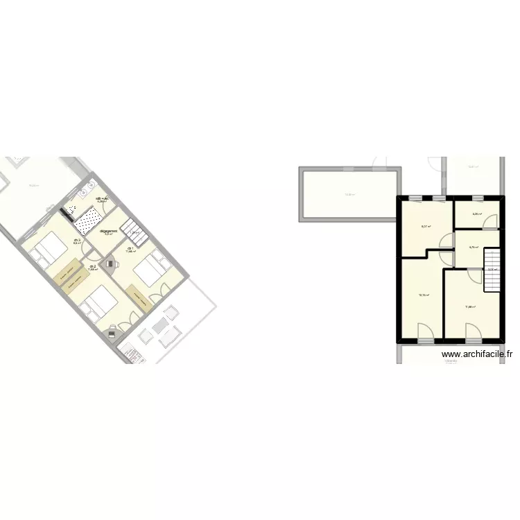 NINO PLAINE. Plan de 25 Pièces et 239 m² NINO PLAINE. Plan de 25 Pièces et 239 m²