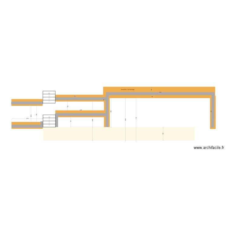Fondations eveque. Plan de 0 pièce et 0 m2