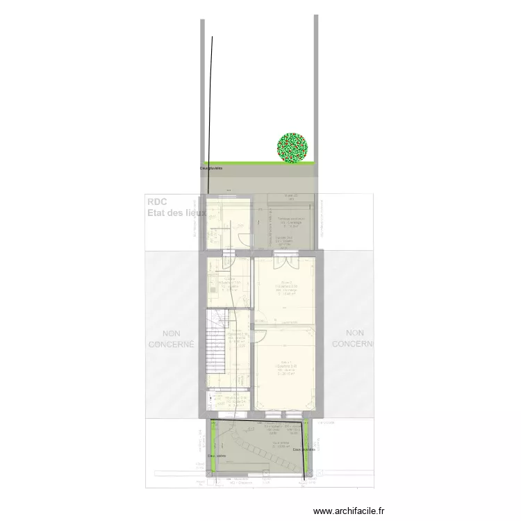 Dordogne V4. Plan de 