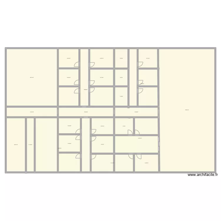 HOTEL ALVYN. Plan de 26  et 719 m²