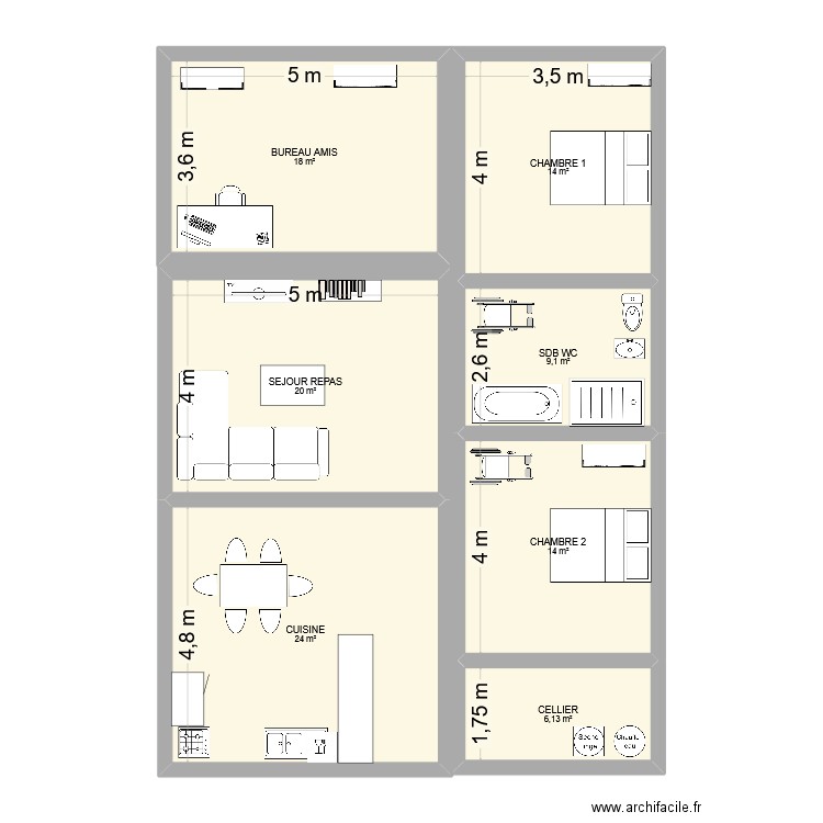 PLAN STEF 27 02 25. Plan de 0 pièce et 0 m2