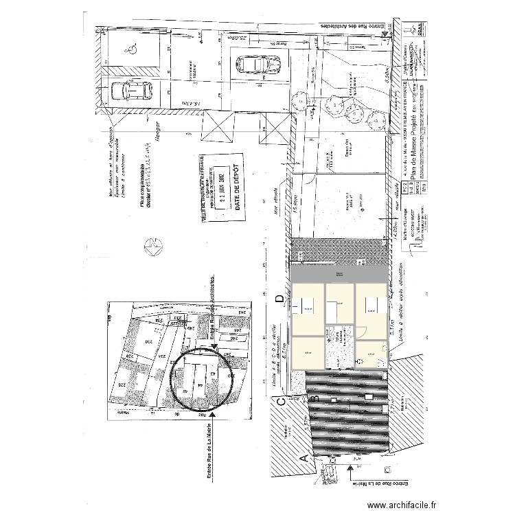 11qd. Plan de 6 pièces et 63 m2