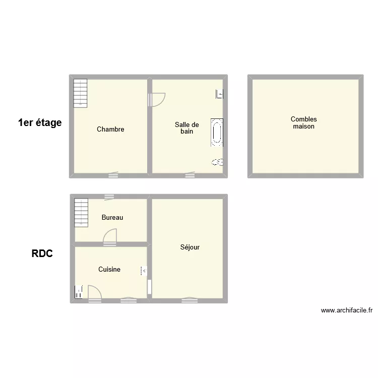 vannaut maison. Plan de 6 et 136 m² vannaut maison. Plan de 6 et 136 m²